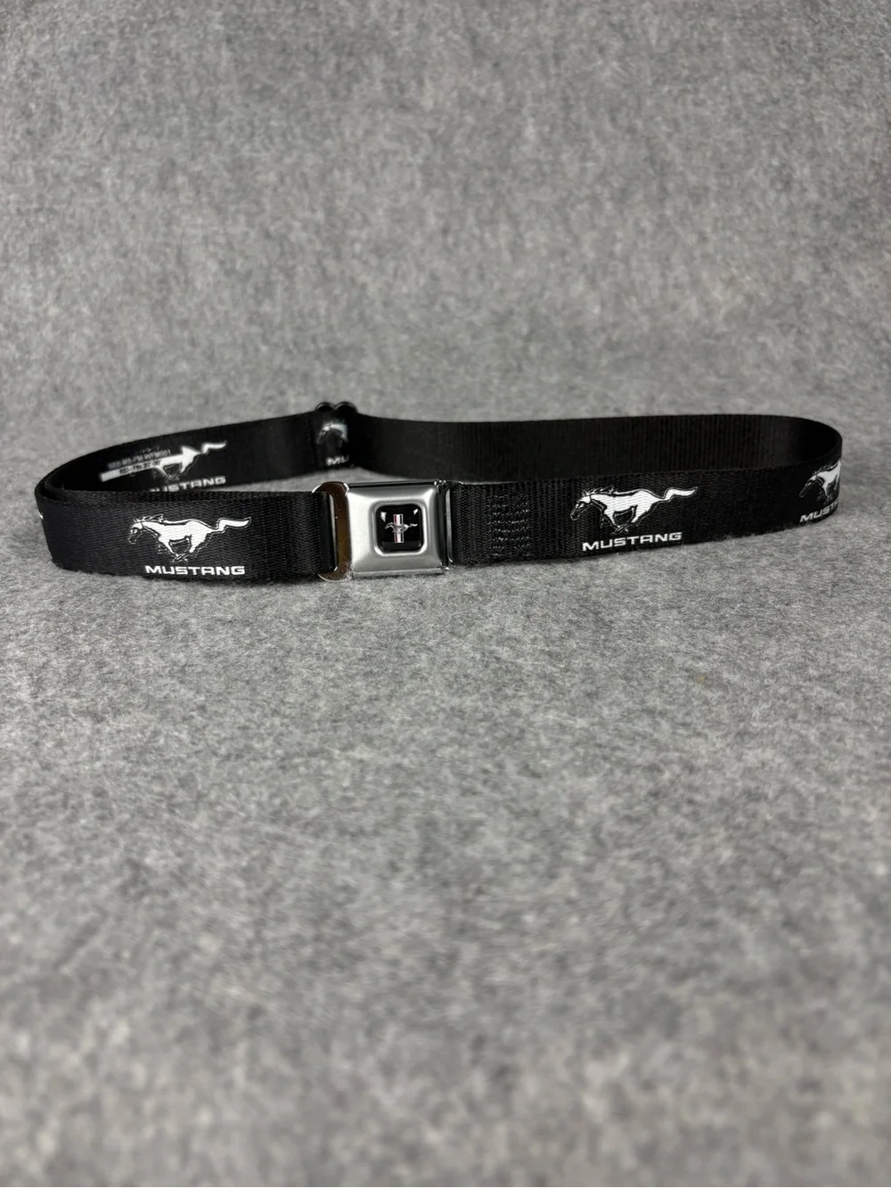 Ford Mustang Buckle-Down Seatbelt Buckle Belt 20-36”